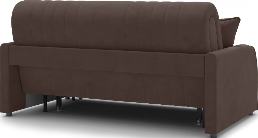 Диван прямой Турин 160, модель 053, Velutto 23 (коричневый)