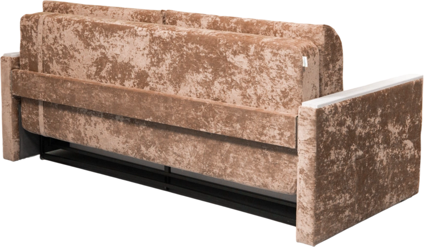 Диван прямой Адель 2, Краш 3, Рамух белый