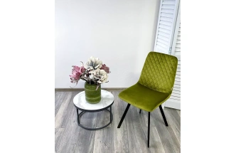 Стул Daiquiri, мягкий, Bluvel-75 Oliva, велюр