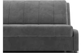 Диван прямой Ричмонд 140, модель 069, без подлокотников, Серый (Ultra Grey)