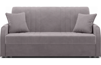 Диван прямой Турин 160, модель 053, Velutto 08 (серый)