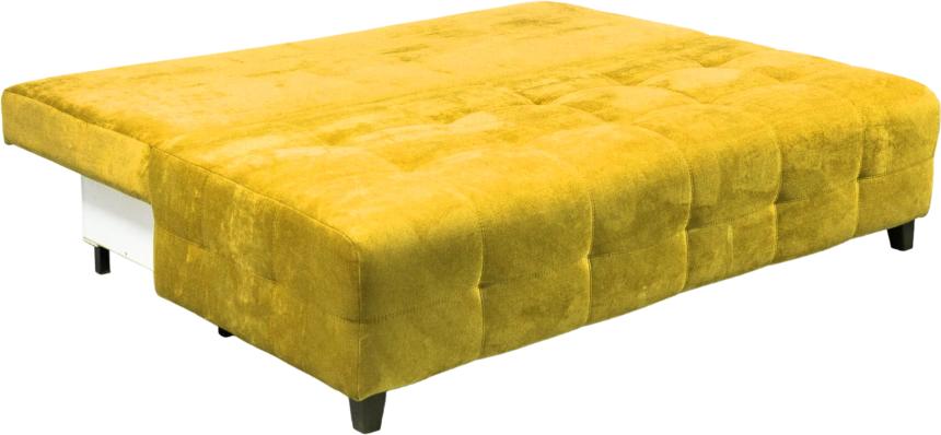 Диван прямой Бали 4 без боковин, Tenerife curcuma