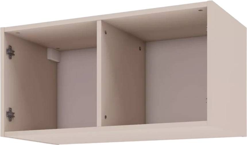 Полка навесная Лаура, 79x42x41, Кашемир серый