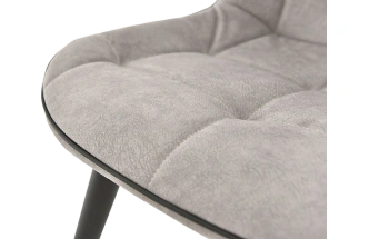 Стул Прованс, мягкий, Lambre 05, велюр, каркас черные