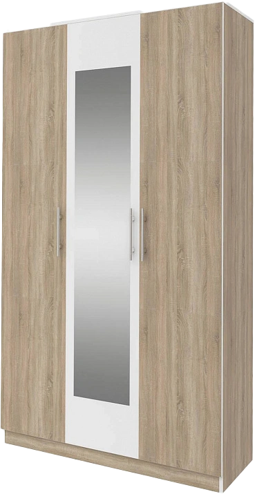 Спальный гарнитур Оливия, дуб сонома / белый