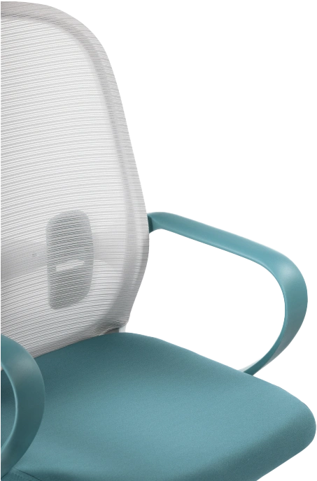 Компьютерное кресло Bust, gray / blue / white