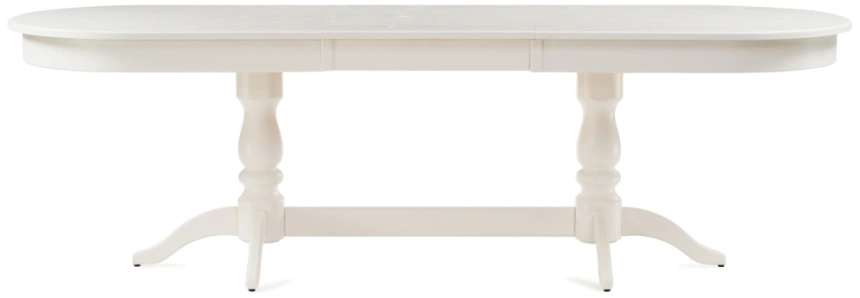 Обеденный раздвижной стол Красидиано, 190(250)х84х76, молочный