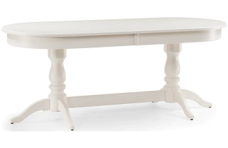 Обеденный раздвижной стол Красидиано, 190(250)х84х76, молочный