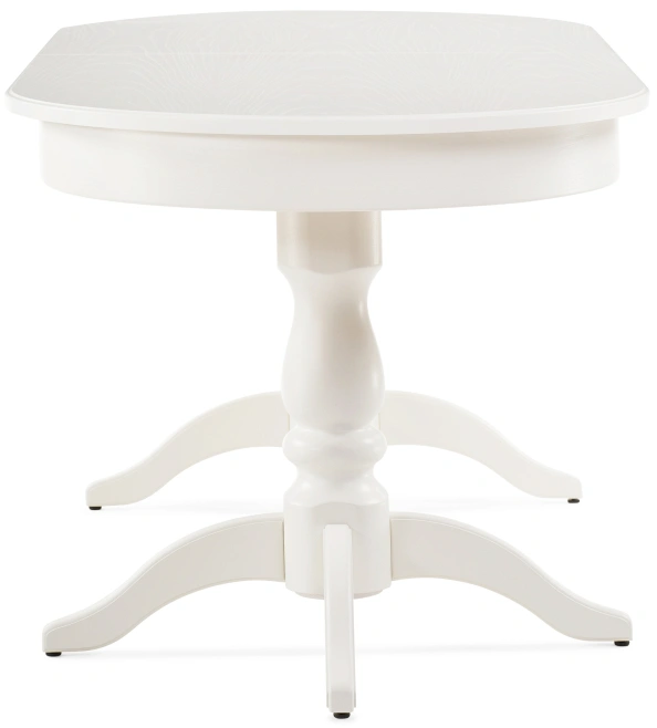 Обеденный раздвижной стол Красидиано, 190(250)х84х76, молочный