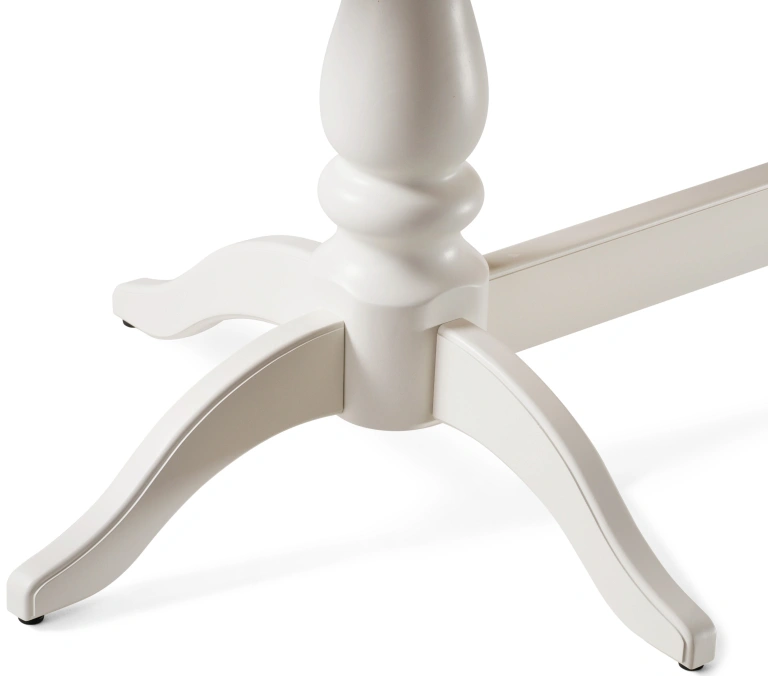 Обеденный раздвижной стол Красидиано, 190(250)х84х76, молочный