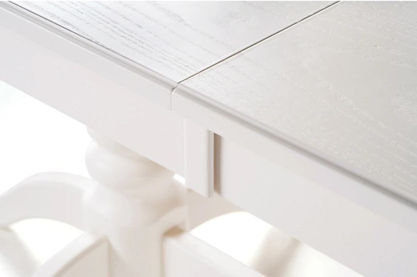 Обеденный раздвижной стол Красидиано, 190(250)х84х76, молочный