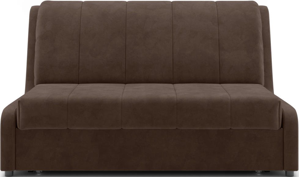 Диван прямой Ричмонд 140, модель 069, без подлокотников, Шоколадный (Ultra Chocolate)