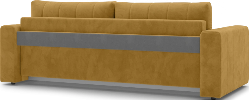 ​Диван прямой Мейлон, модель 047, Ultra Mustard (горчичный)