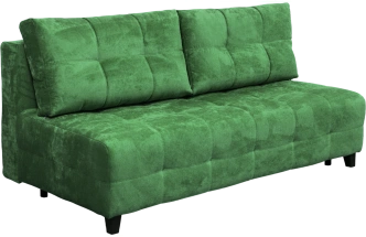 Диван прямой Бали 4 без боковин, Tenerife grass