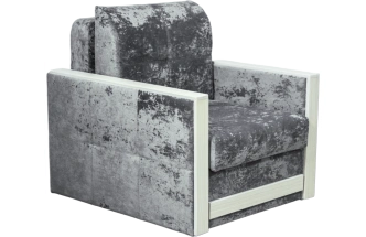 Кресло-кровать Адель 2, Краш 42, Рамух белый