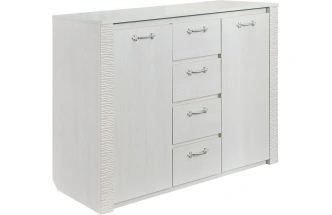 Комод 1395 Элана, большой, бодега белая