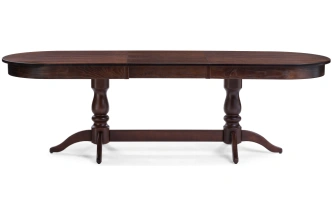 Обеденный раздвижной стол Красидиано, 190(250)х84х76, орех темный