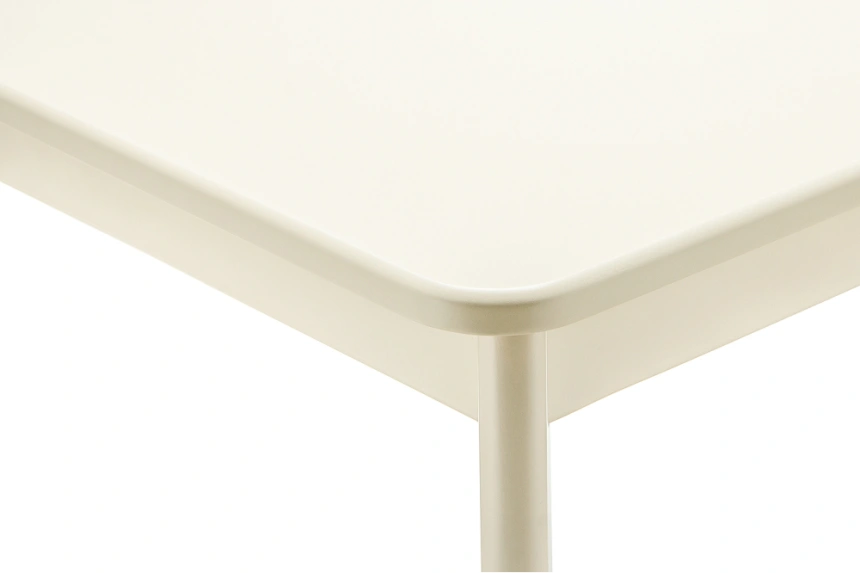 Кухонный обеденный раздвижной стол Амато, 106(136)х67х76, слоновая кость