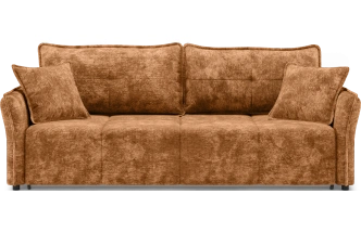 Диван прямой Майрис, модель 024, Cruz 60 (оранжевый)