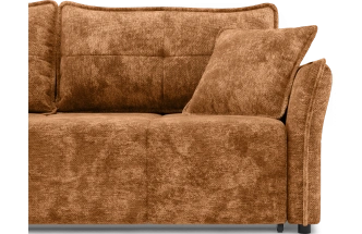 Диван прямой Майрис, модель 024, Cruz 60 (оранжевый)