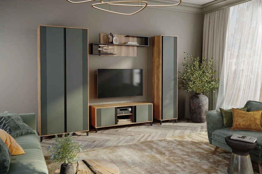 Полка настенная Богемия, Дуб барокко