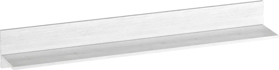 Полка навесная Ницца, дуб винтерберг