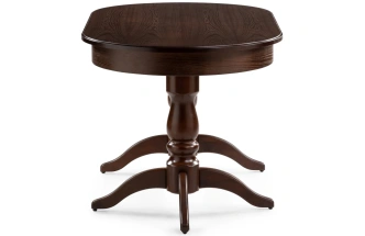 Обеденный раздвижной стол Красидиано, 150(200)х84х76, орех темный