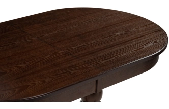 Обеденный раздвижной стол Красидиано, 150(200)х84х76, орех темный