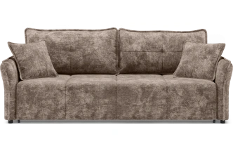 ​Диван прямой Майрис, модель 024, Cruz 35 (коричневый)