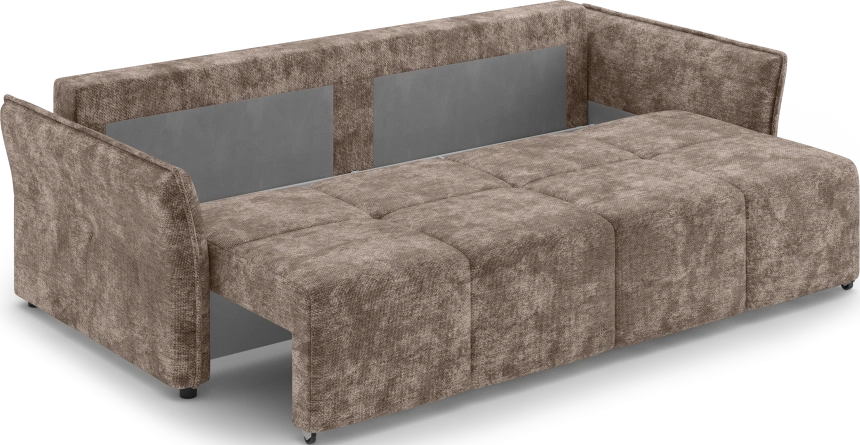 ​Диван прямой Майрис, модель 024, Cruz 35 (коричневый)