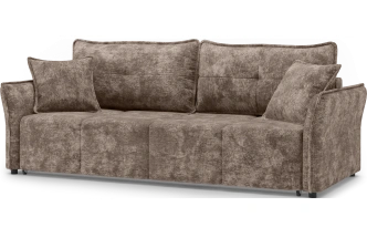 ​Диван прямой Майрис, модель 024, Cruz 35 (коричневый)