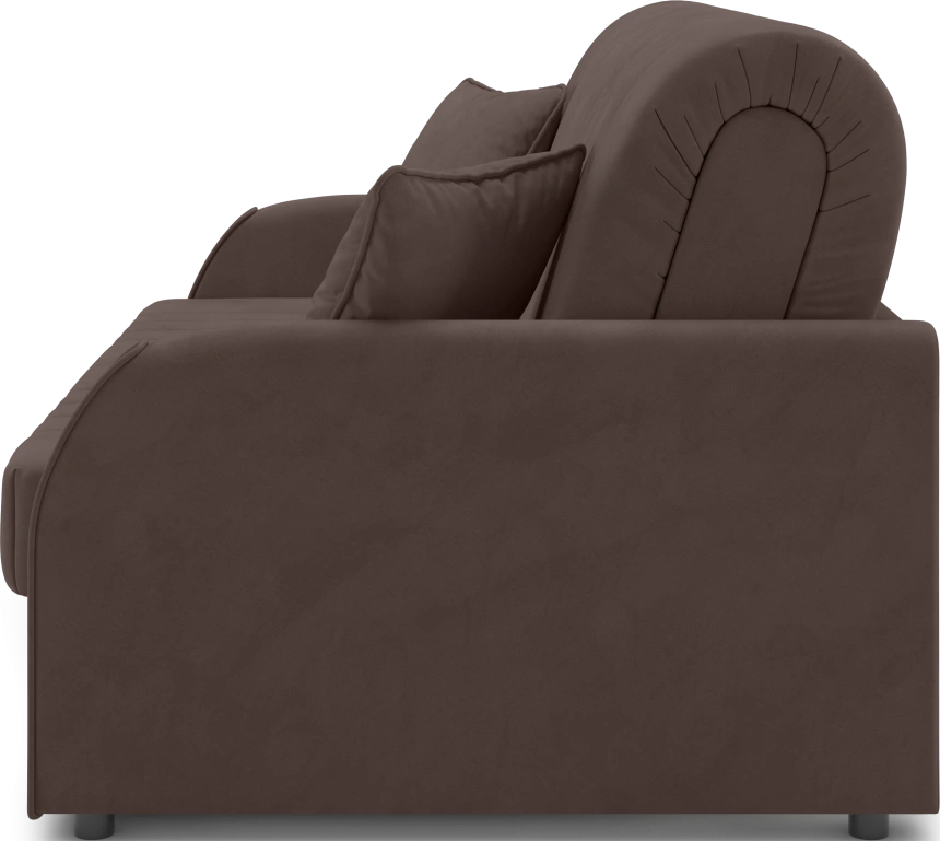 ​Диван прямой Турин 140, модель 053, Velutto 23 (коричневый)