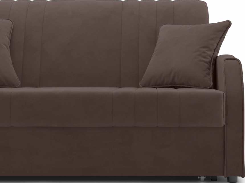 ​Диван прямой Турин 140, модель 053, Velutto 23 (коричневый)
