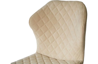 Стул Вилла, мягкий, десерт 03, велюр, каркас черный