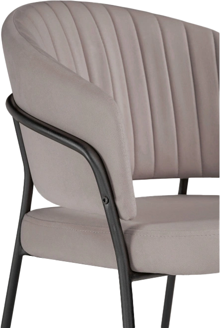 Стул Лео, латте brandy light 4 / черный