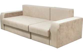 Диван прямой Остин 2, Ткань PARIS-A 01, PARIS-A 02, PARIS-A 02, Декор Рамух белый