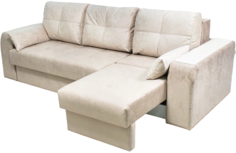 Диван прямой Остин 2, Ткань PARIS-A 01, PARIS-A 02, PARIS-A 02, Декор Рамух белый