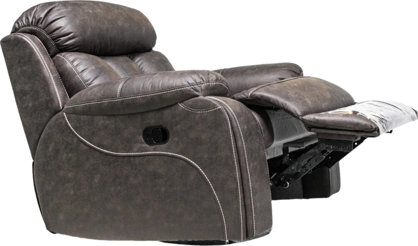 Кресло реклайнер механическое Азалия, Тревел Брик, Контрастная (с качением,вращением,стопором)