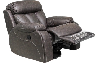 Кресло реклайнер механическое Азалия, Тревел Брик, Контрастная (с качением,вращением,стопором)