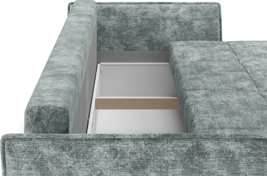 ​Диван прямой Майрис, модель 024, Cruz 85 (стальной)