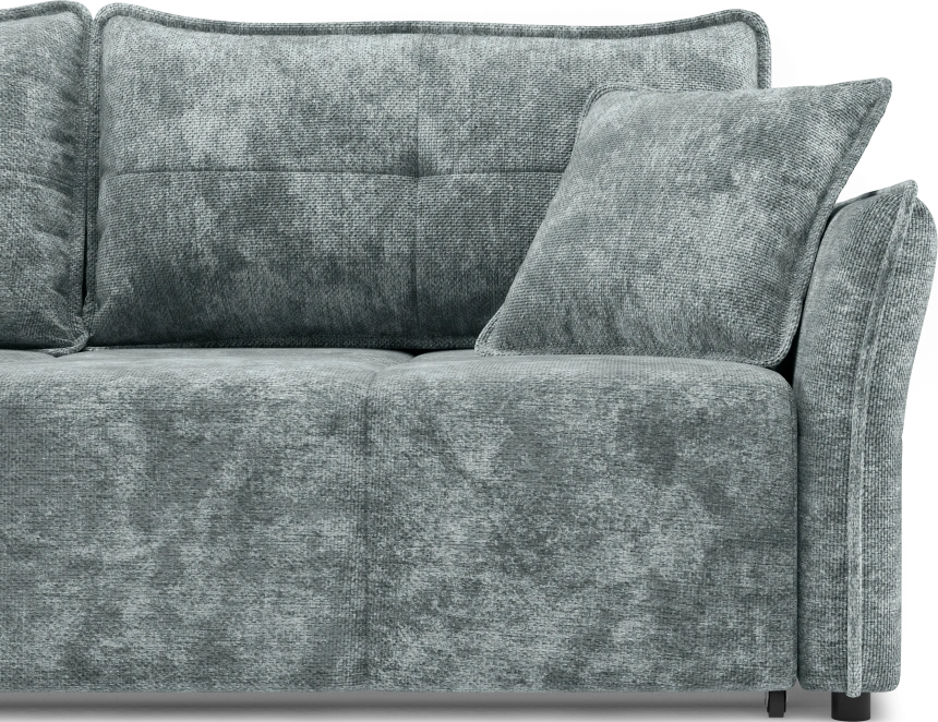 ​Диван прямой Майрис, модель 024, Cruz 85 (стальной)