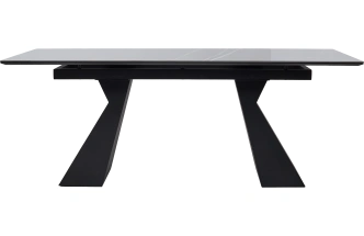 Кухонный стол Богарт 200, Titanium Black Pulido, керамика, Черный