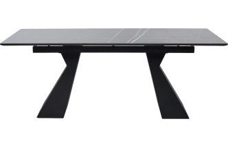 Кухонный стол Богарт 200, Titanium Black Pulido, керамика, Черный