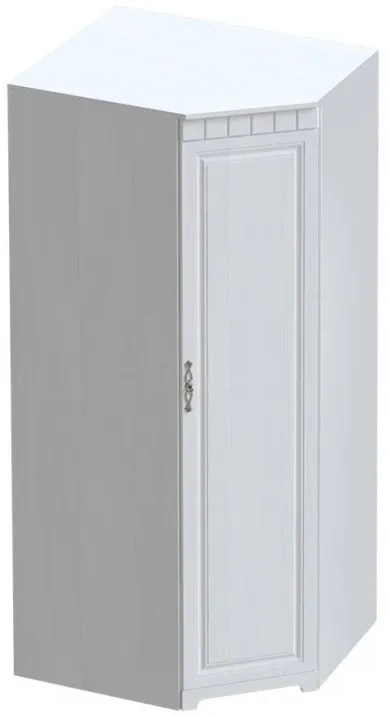 Шкаф угловой Прованс, распашной для одежды, бодега белая / патина премиум