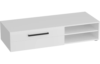 Модульная гостиная Кёльн 1, белый аляска / белый глянец