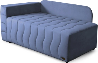 Диван-кровать Орион, правый, мора деним