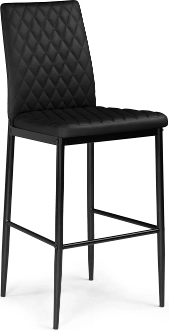 Барный стул Teon, черный / черный