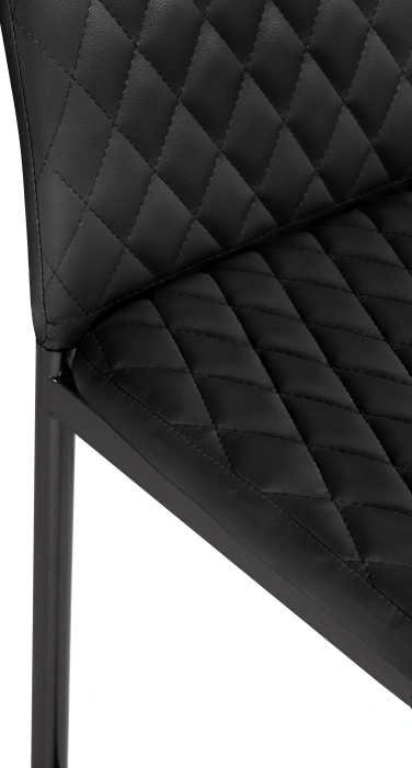 Барный стул Teon, черный / черный