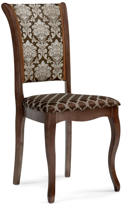Стул Фабиано, деревянный, орех / шоколад