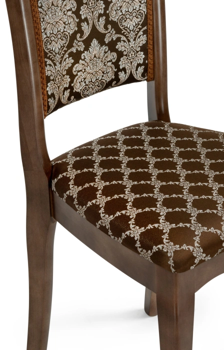 Стул Фабиано, деревянный, орех / шоколад